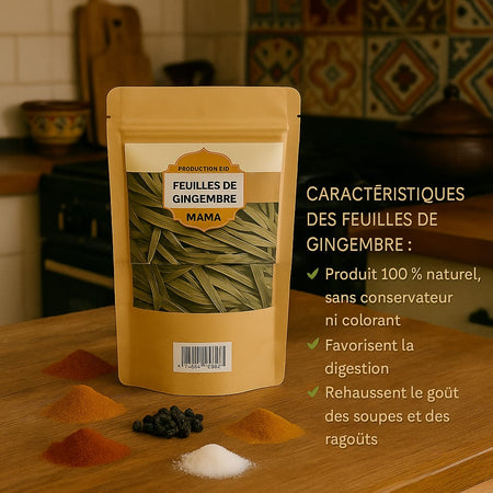 Feuilles de gingembre