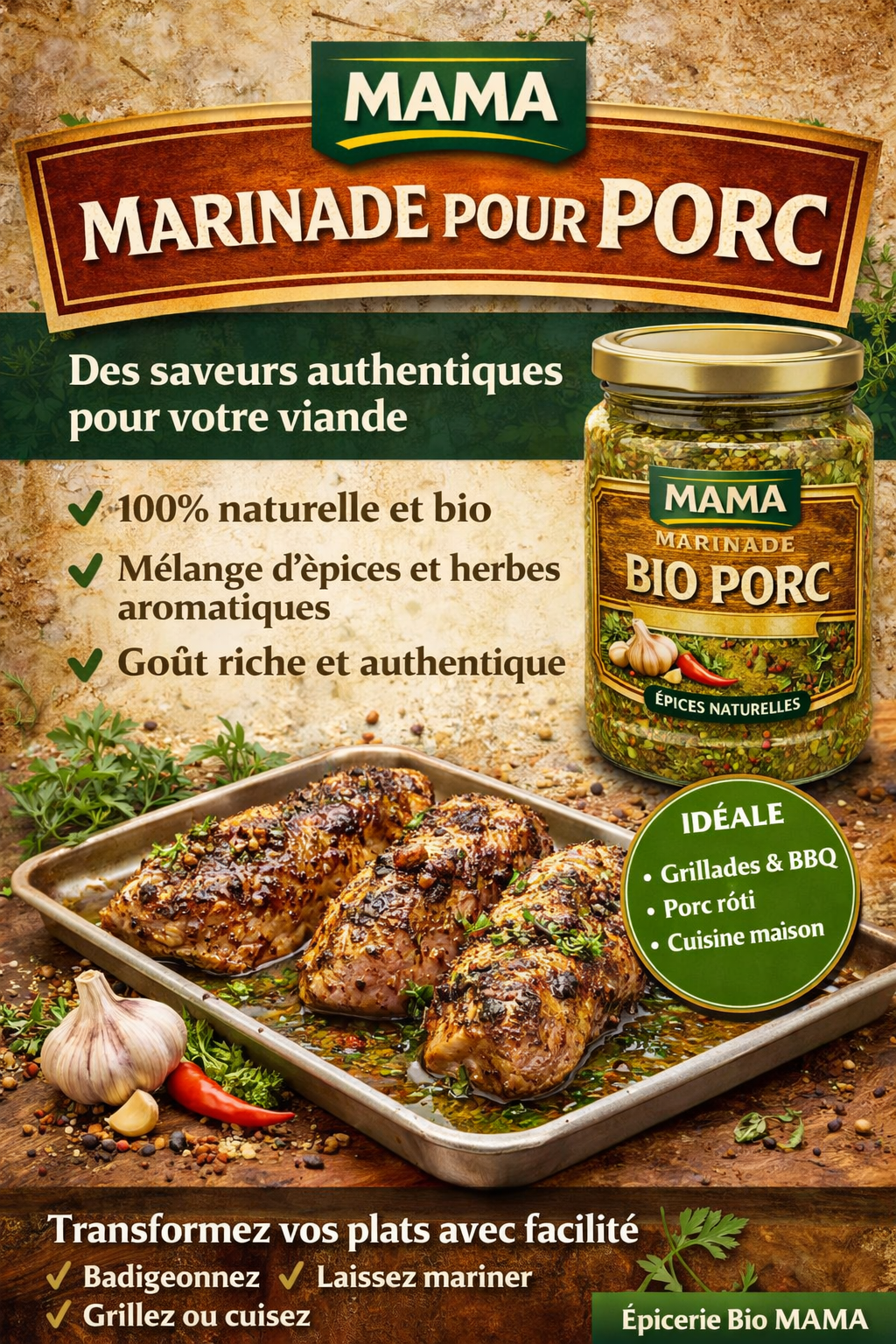 MARINADE PORC