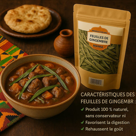 Feuilles de gingembre